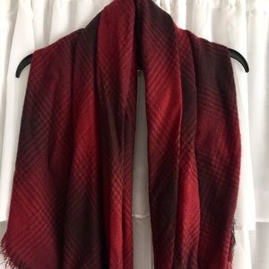 Plaid Blanket Scarf